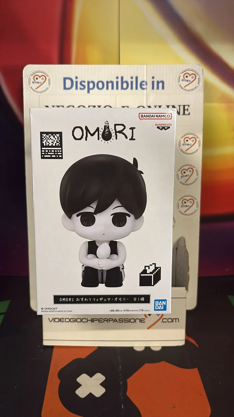 OMORI Sitting Figure OMORI & BASIL Set Banpresto Bandai Namco