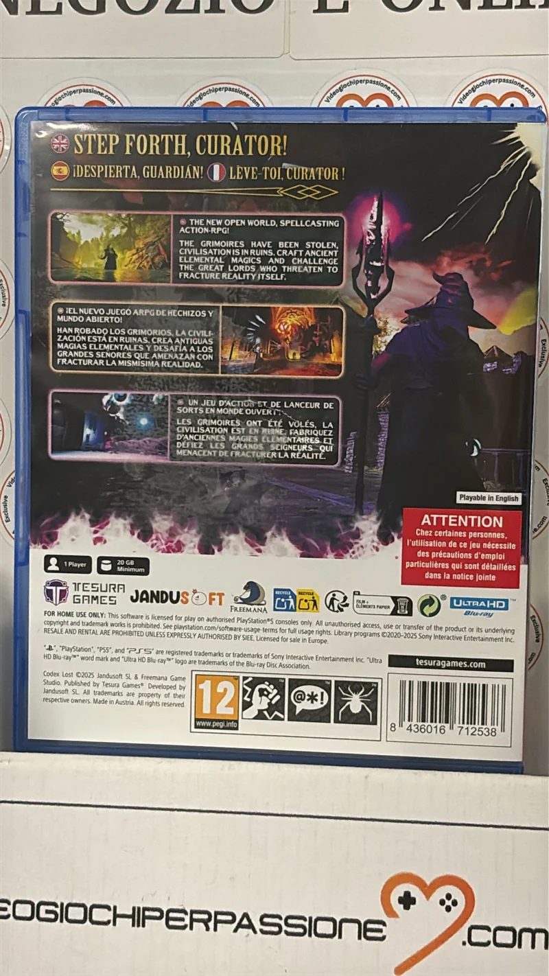 Codex Lost Playstation 5 Edizione Europea (usato garantito)