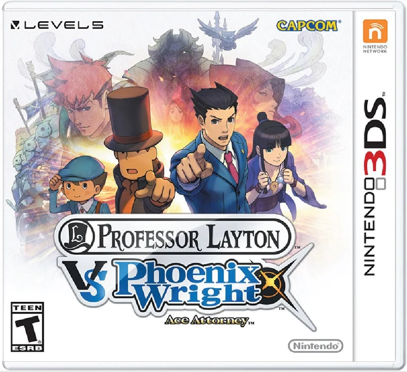 Professor Layton vs. Phoenix Wright Ace Attorney - Nintendo 3DS