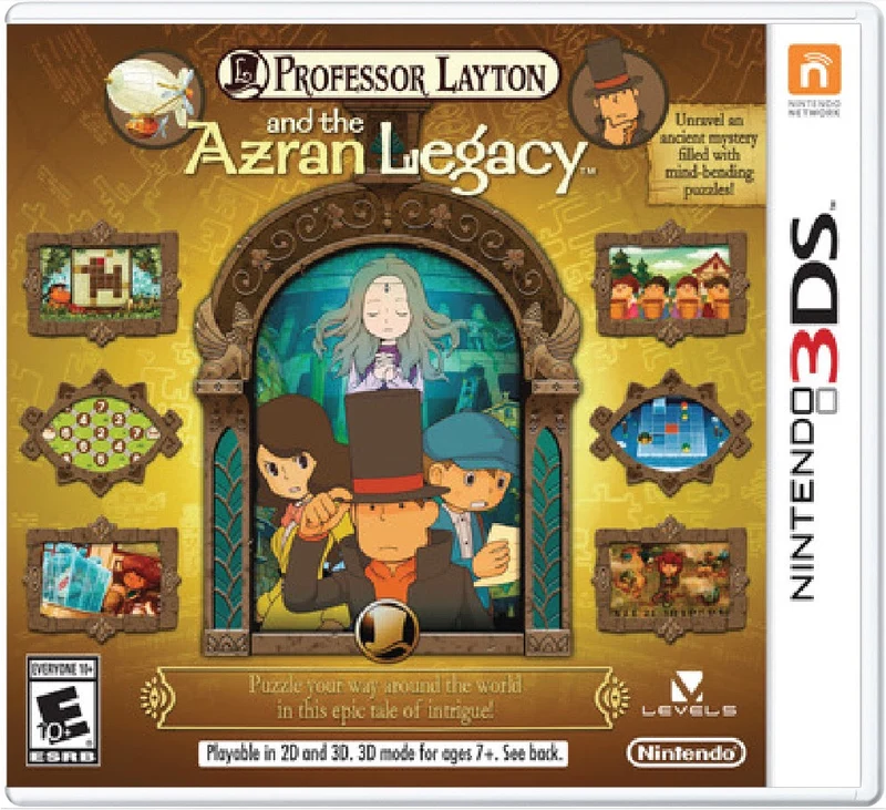 Professor Layton and the Azran Legacy - Nintendo 3DS