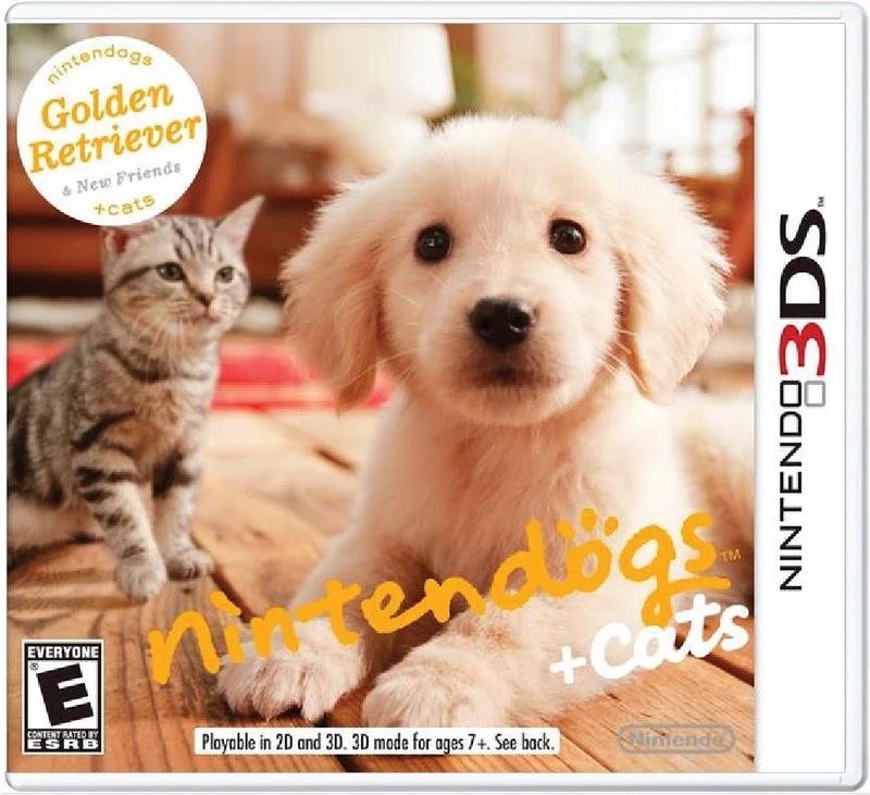 Nintendogs + Cats Golden Retriever & New Friends - Nintendo 3DS