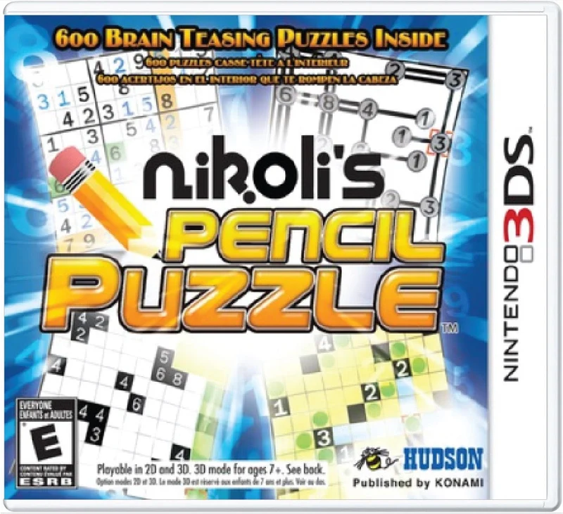Nikolis Pencil Puzzle - Nintendo 3DS