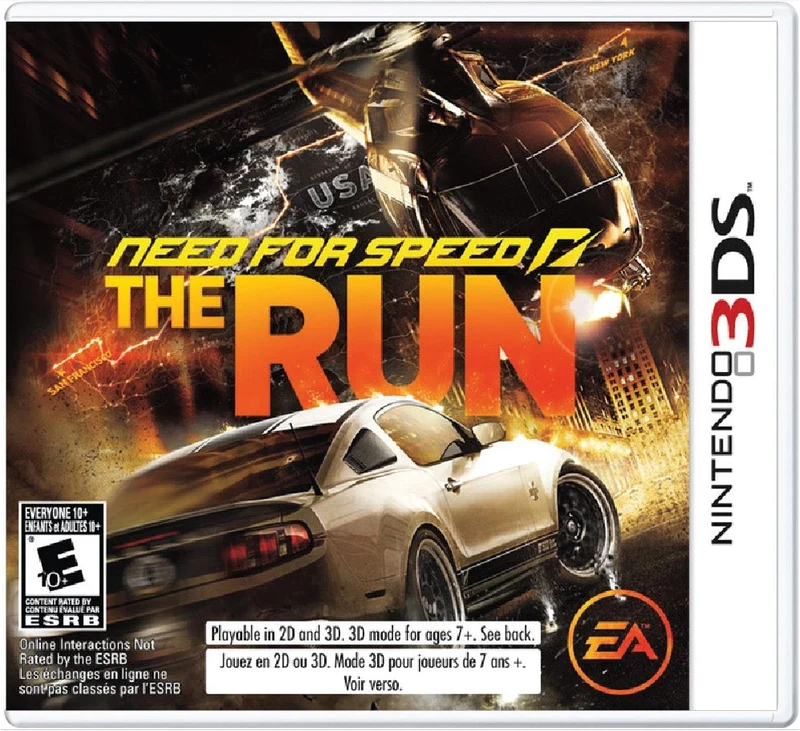 Need For Speed The Run - Nintendo 3DS