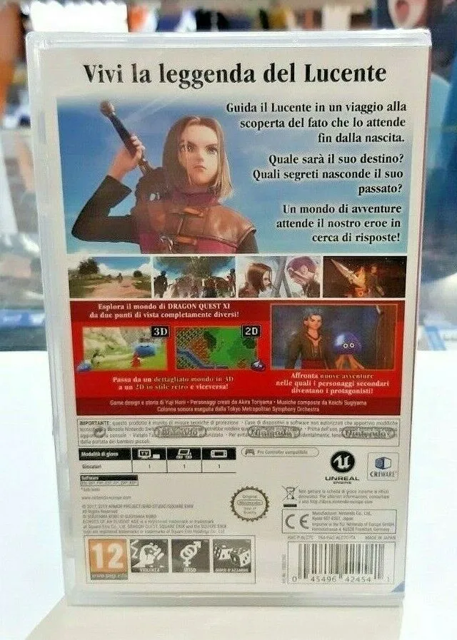 DRAGON QUEST XI S: ECHI DI UN'ERA PERDUTA EDIZIONE DEFINITIVA (versione italiana)