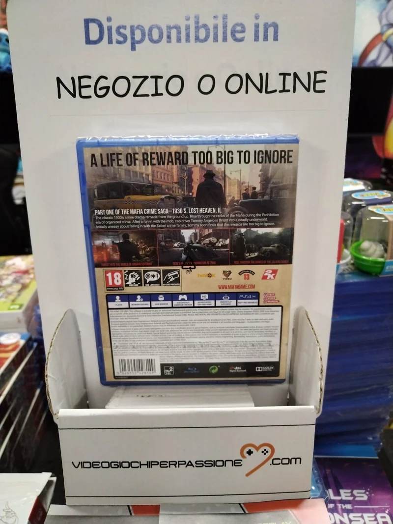 Mafia Definitive Edition Playstation 4 Edizione Europea [CON ITALIANO]