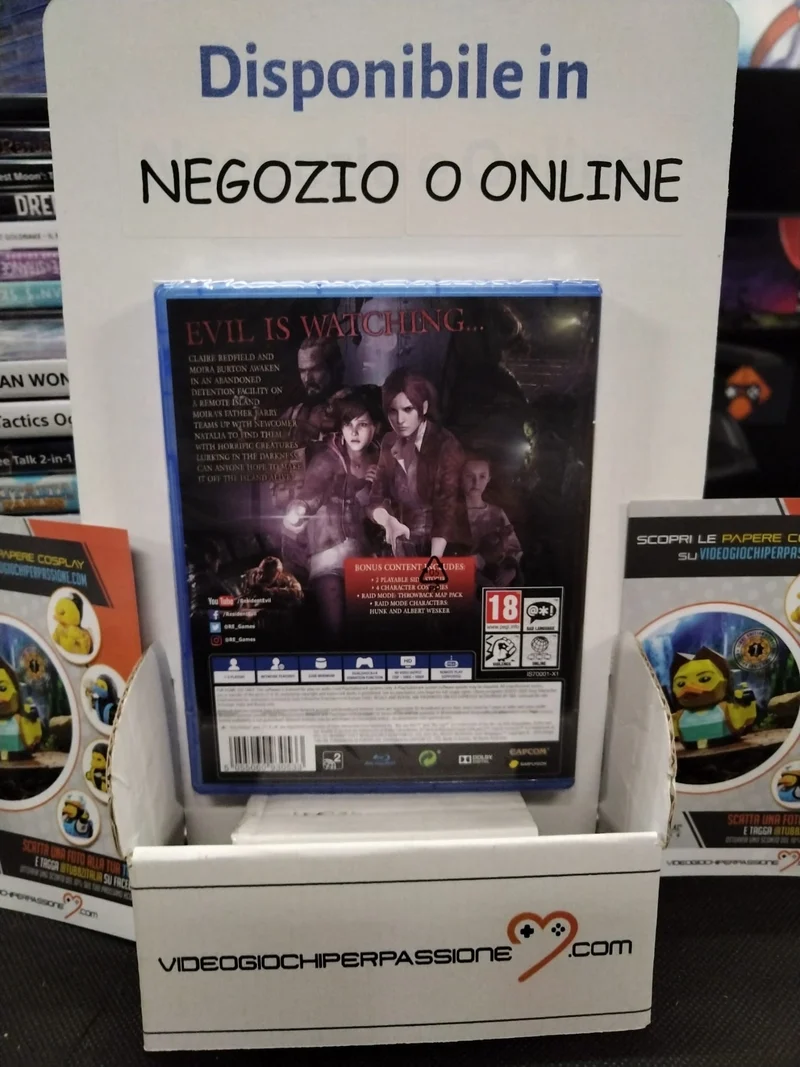 RESIDENT EVIL REVELATIONS 2 PS4 (versione inglese)