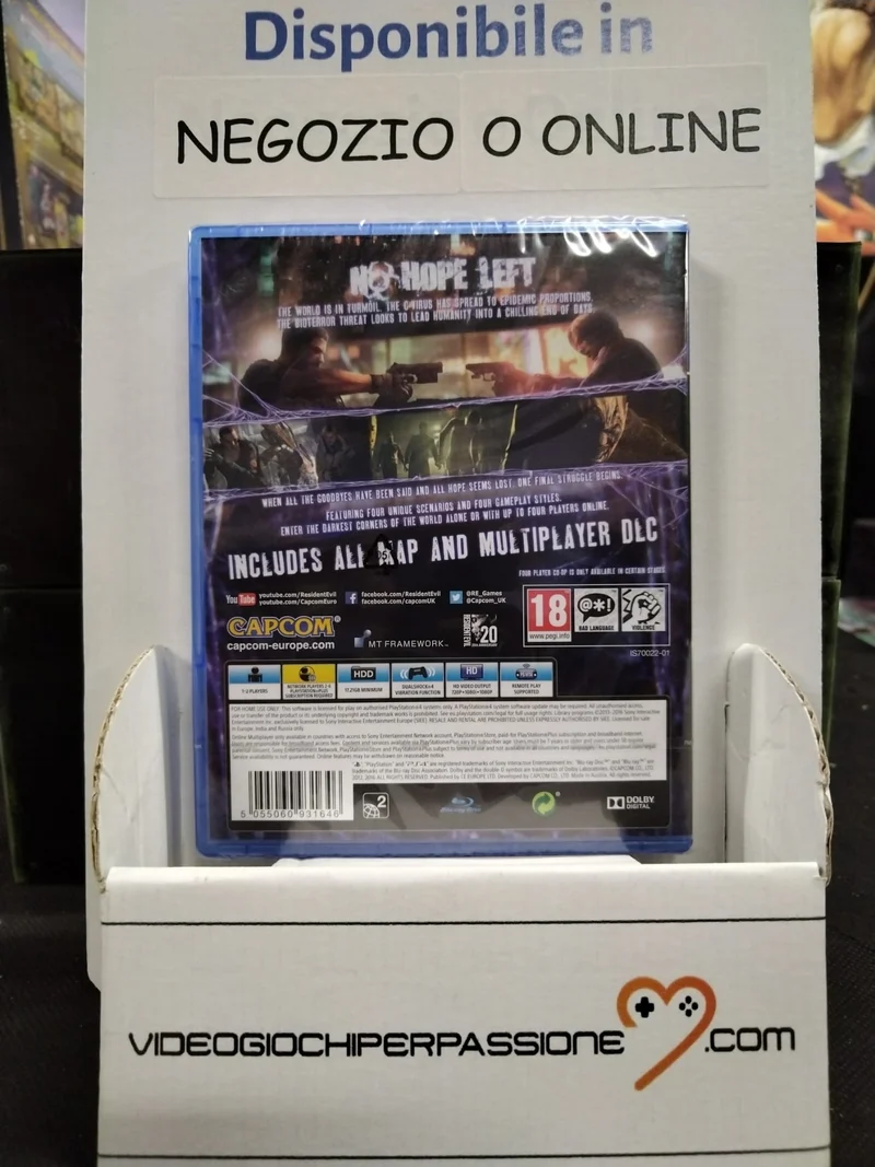 RESIDENT EVIL 6 PS4 (versione EUROPEA)