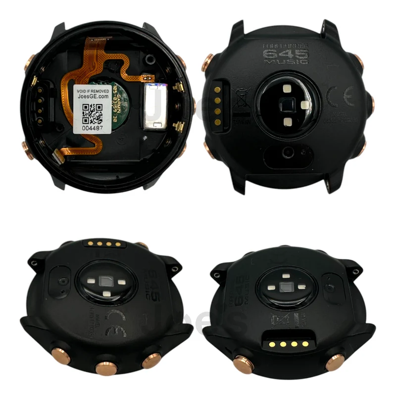 Garmin Forerunner 645 Music Main Housing Shell + HR Sensor Spare Replacement - Parts