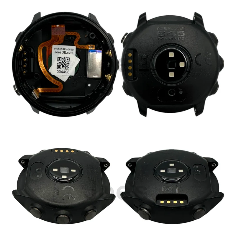 Garmin Forerunner 645 Music Main Housing Shell + HR Sensor Spare Replacement - Parts