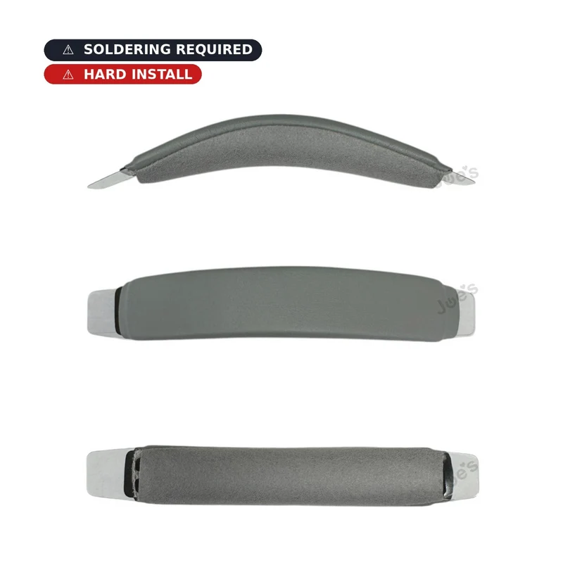 Bose QuietComfort 35 QC35 I II Replacement Headband Leather Cover Cushion (Gray / Silver) - Parts