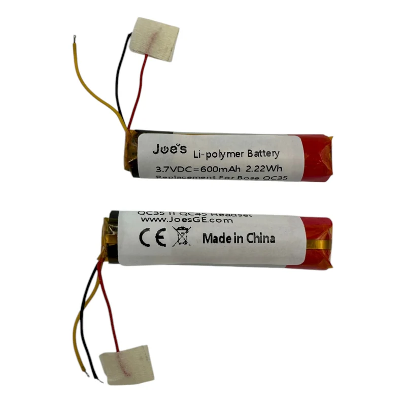 Bose Quietcomfort QC35 I QC35 II QC45 Battery Replacement 600mAh Upgraded Capacity - Parts