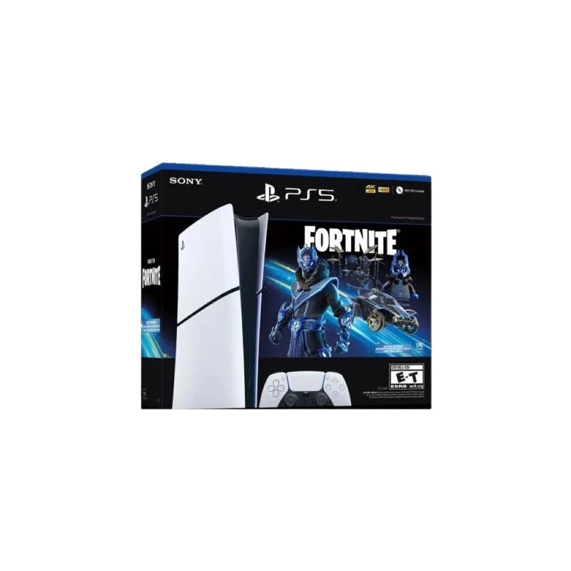 Sony PlayStation 5 Slim Digital Edition Fortnite - 1 Year Warranty