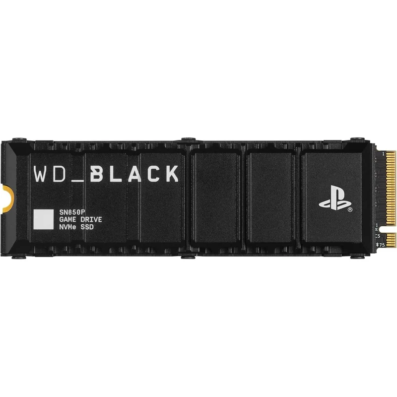 WD Black SN850P NVMe SSD With Heatsink for PS5 & PC (1TB/2TB/4TB/8TB)