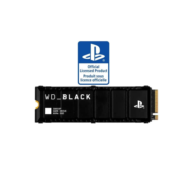 WD Black SN850P NVMe SSD With Heatsink for PS5 & PC (1TB/2TB/4TB/8TB)