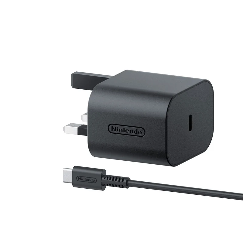 Nintendo Switch 2 Official AC Adapter [3 Pin] (Hong Kong Imported)