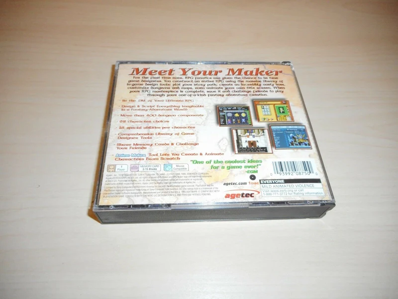 RPG MARKER PS1 (versione americana)