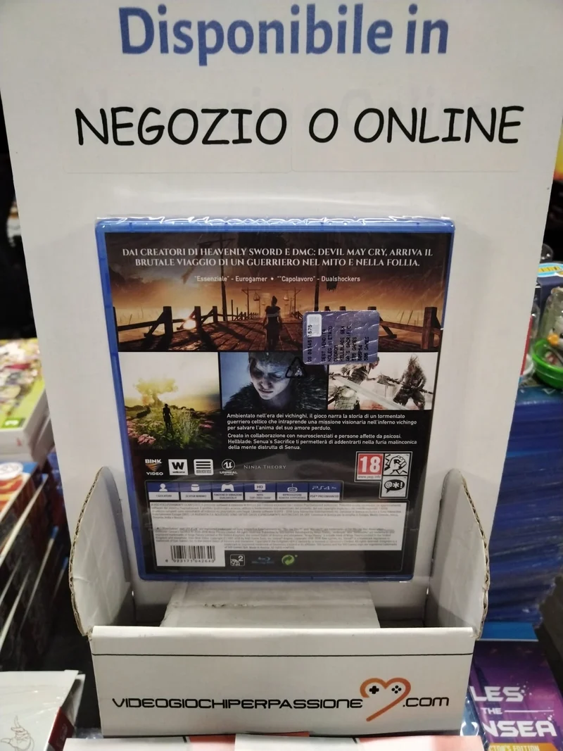 Hellblade Senua's Sacrifice - Playstation 4 (versione italiana)