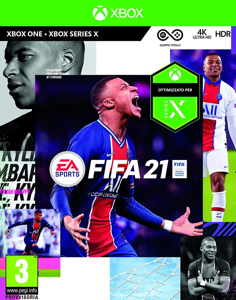 FIFA 21 XBOX ONE - XBOX SERIES X Edizione Regno Unito con Italiano
