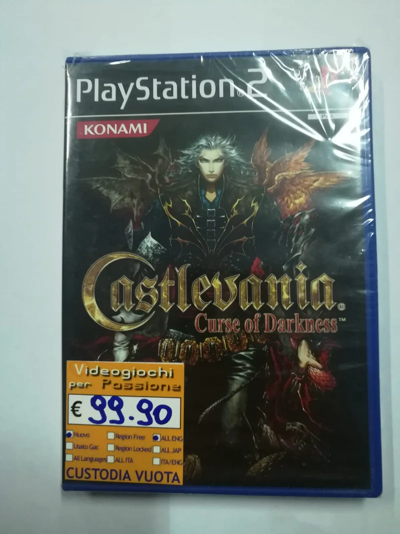 CASTLEVANIA CURSE OF DARKNESS PS2 (versione inglese)