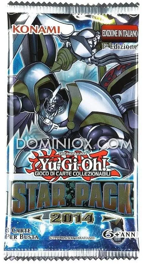 YU-GI-OH BUSTA DA 3 CARTE "STAR PACK 2014"(1 edizione)