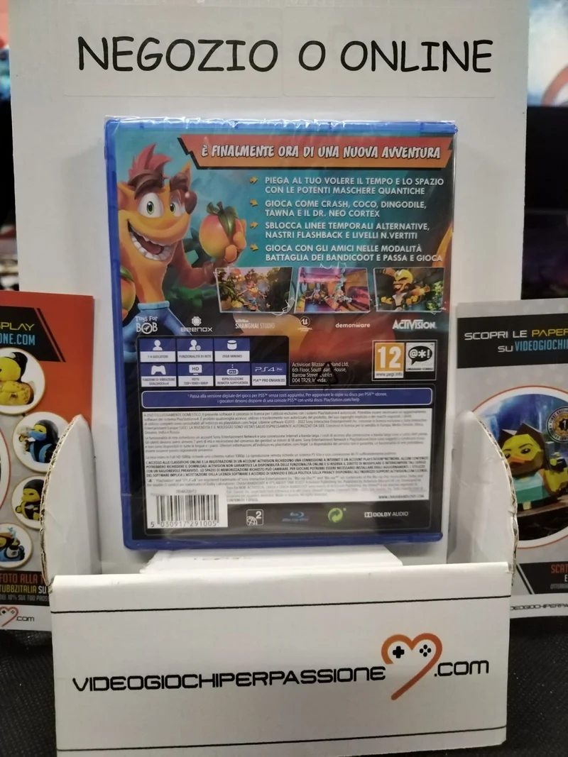 Crash Bandicoot 4: Its About Time - Playstation 4 Edizione ITALIANA