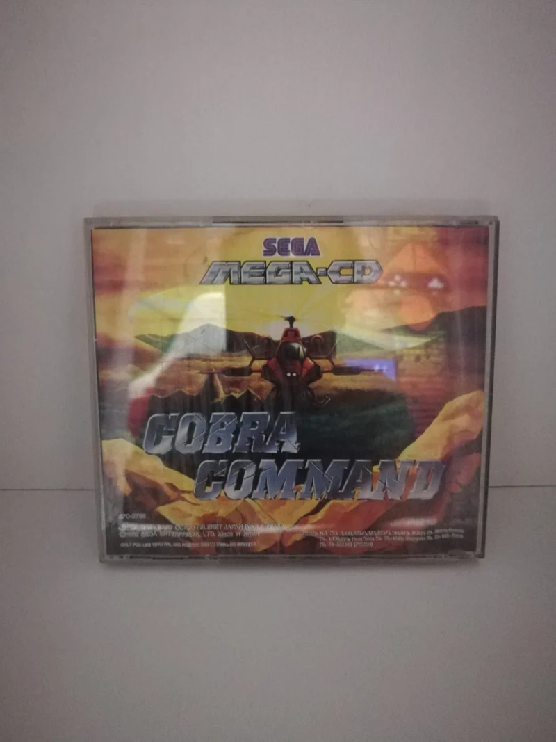 COBRA COMMAND MEGA CD SEGA (versione europea)