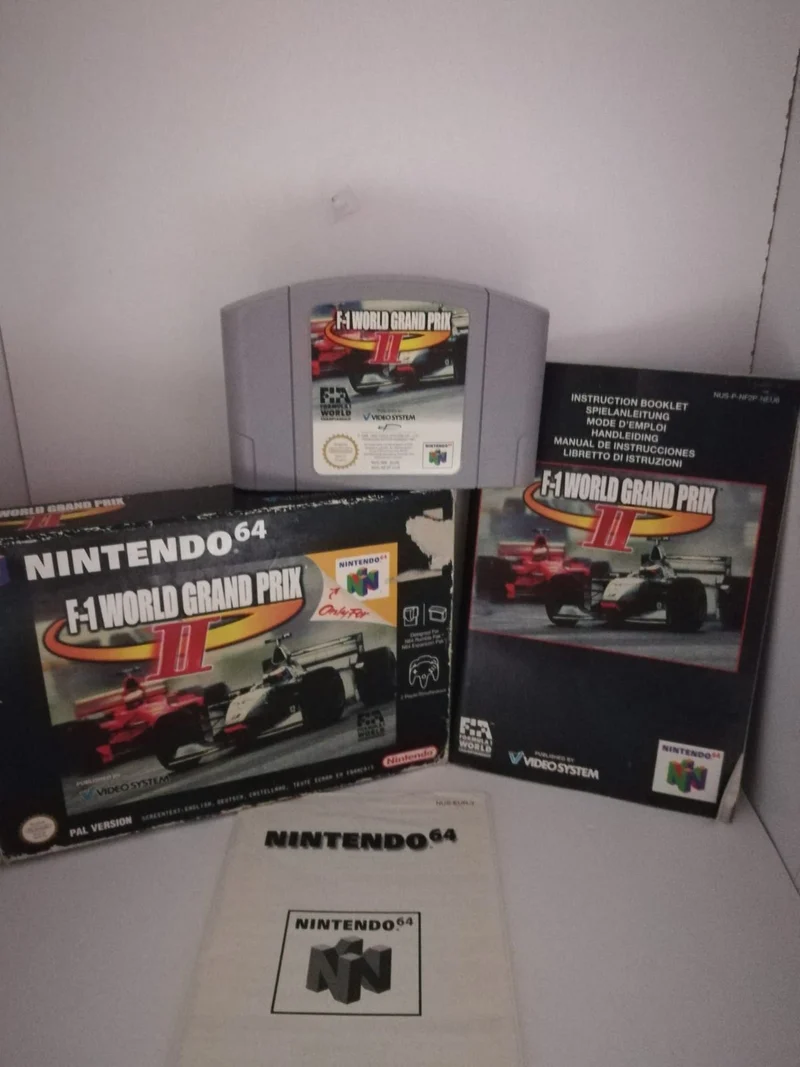 F-1 WORLD GRAND PRIX 2 NINTENDO 64 (versione europea)