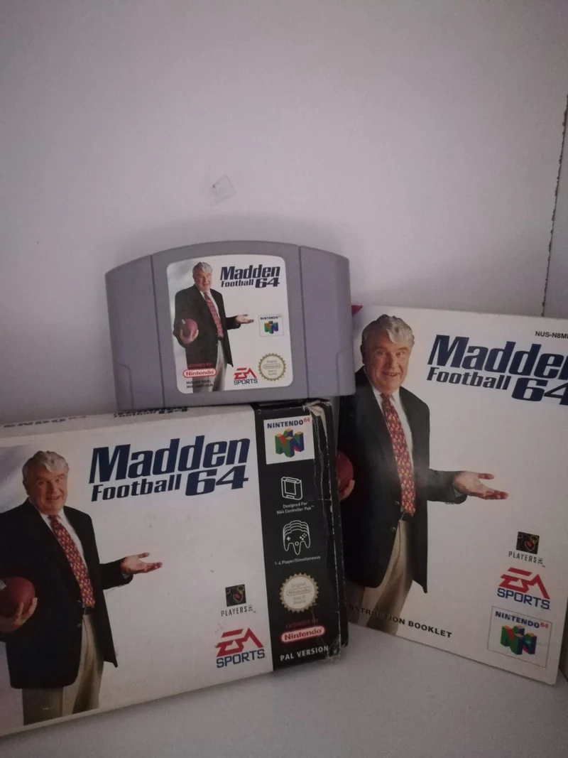 MADDEN FOOTBALL64 NINTENDO 64 (versione europea)