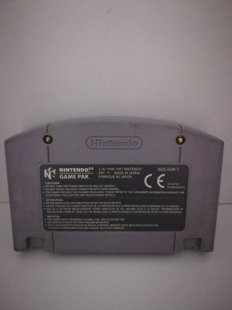 THE LEGEND OF ZELDA OCARINA OF TIME NINTENDO 64 (senza custodia)