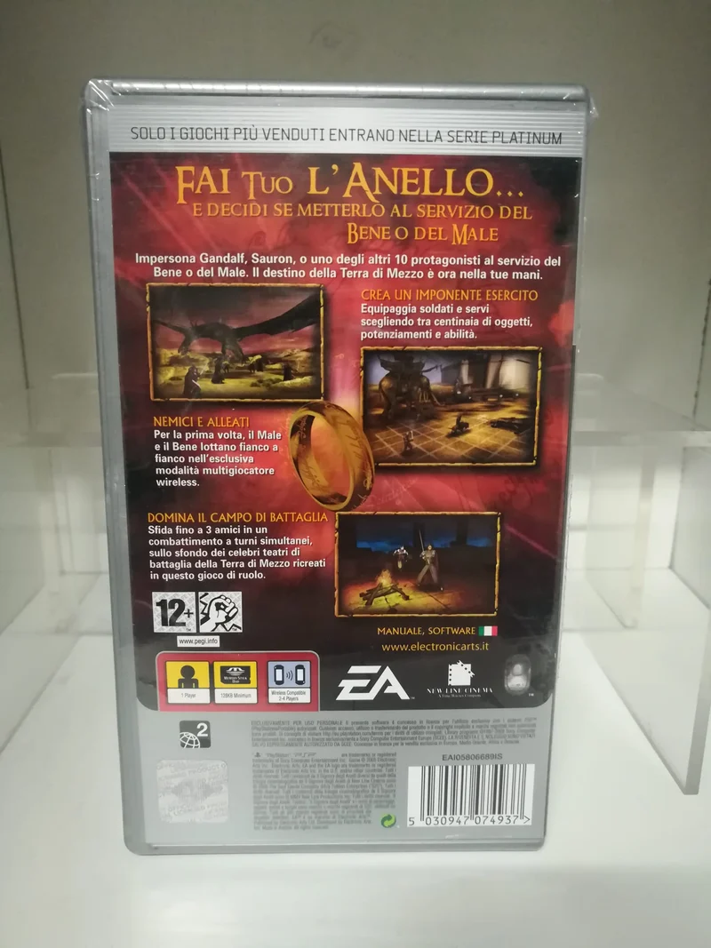 IL SIGNORE DEGLI ANELLI TACTICS PSP (versione italiana)