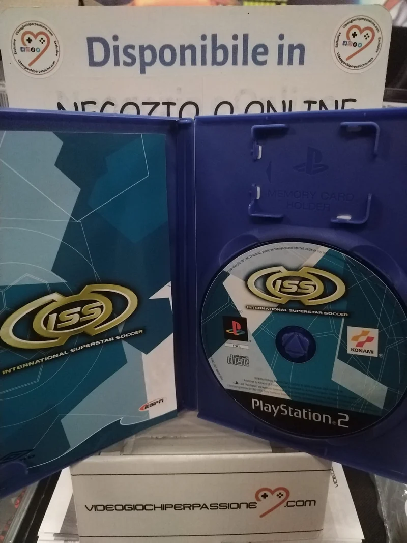 ISS INTERNATIONAL SUPERSTAR SOCCER PS2 (versione italiana )(usato garantito)