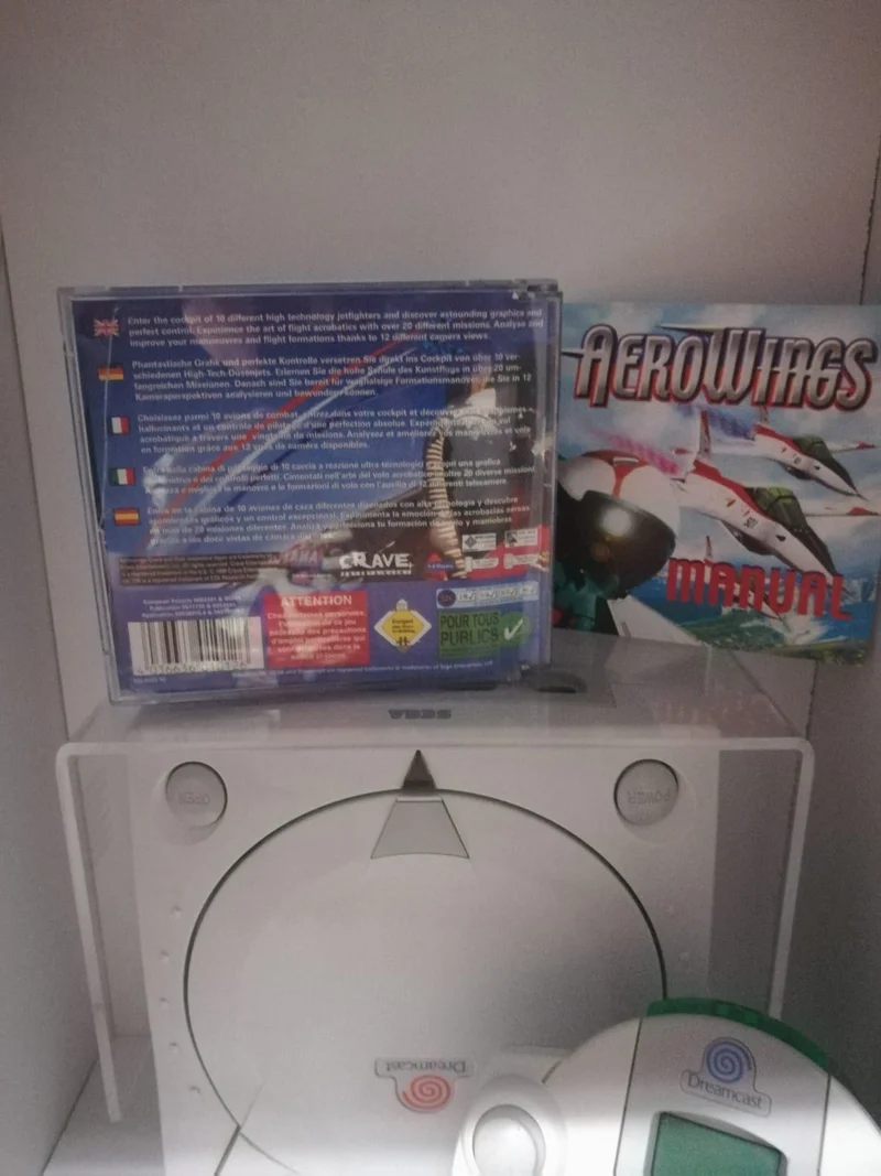 AERO WINGS DREAMCAST SEGA (versione europea)(usato garantito)