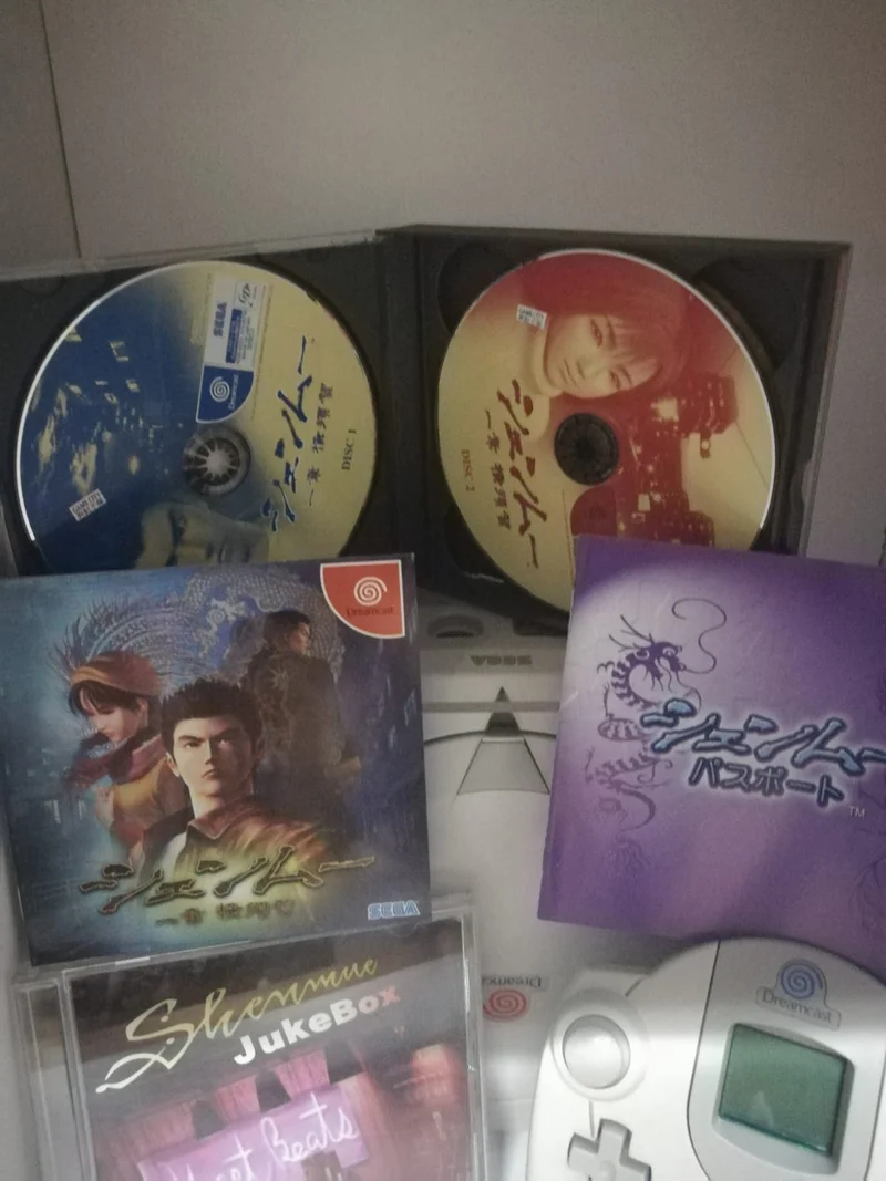 SHENMUE 1 Yokosuka HDR Dreamcast SEGA (versione japan)