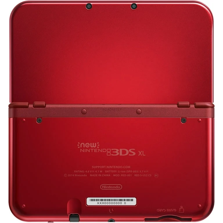 "NEW" Nintendo 3DS XL Red Handheld System