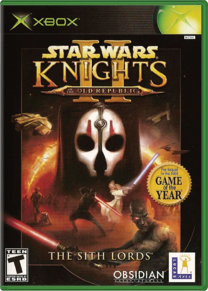 Star Wars Knights of the Old Republic II - Microsoft Xbox