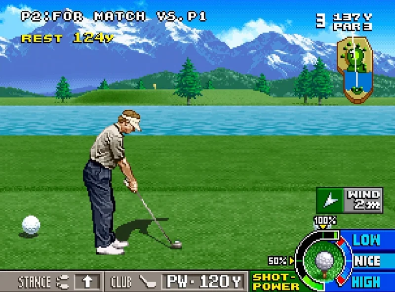 Big Tournament Golf Neo Geo AES+ [Pre-ordine]