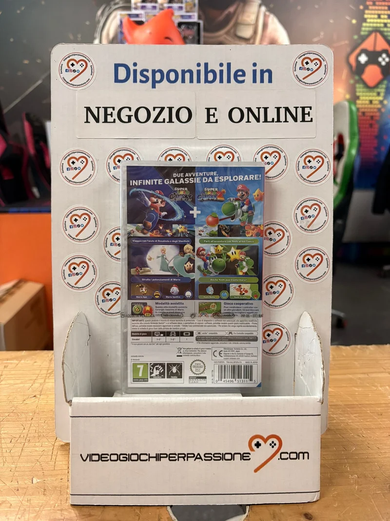 Super Mario Galaxy + Super Mario Galaxy 2 - Ed. Italiana - Nintendo Switch