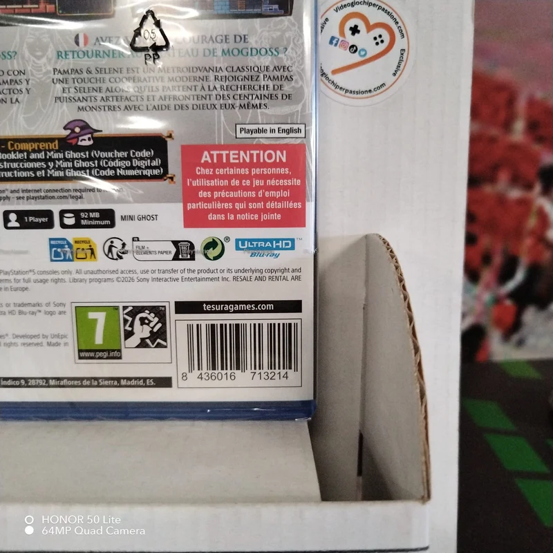 Pampas & Selene Playstation 5 Edizione Europea