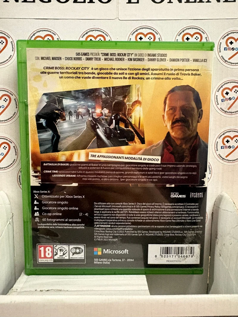 Crime Boss: Rockay City XBOX Series X (ver. italiana)(usato garantito)