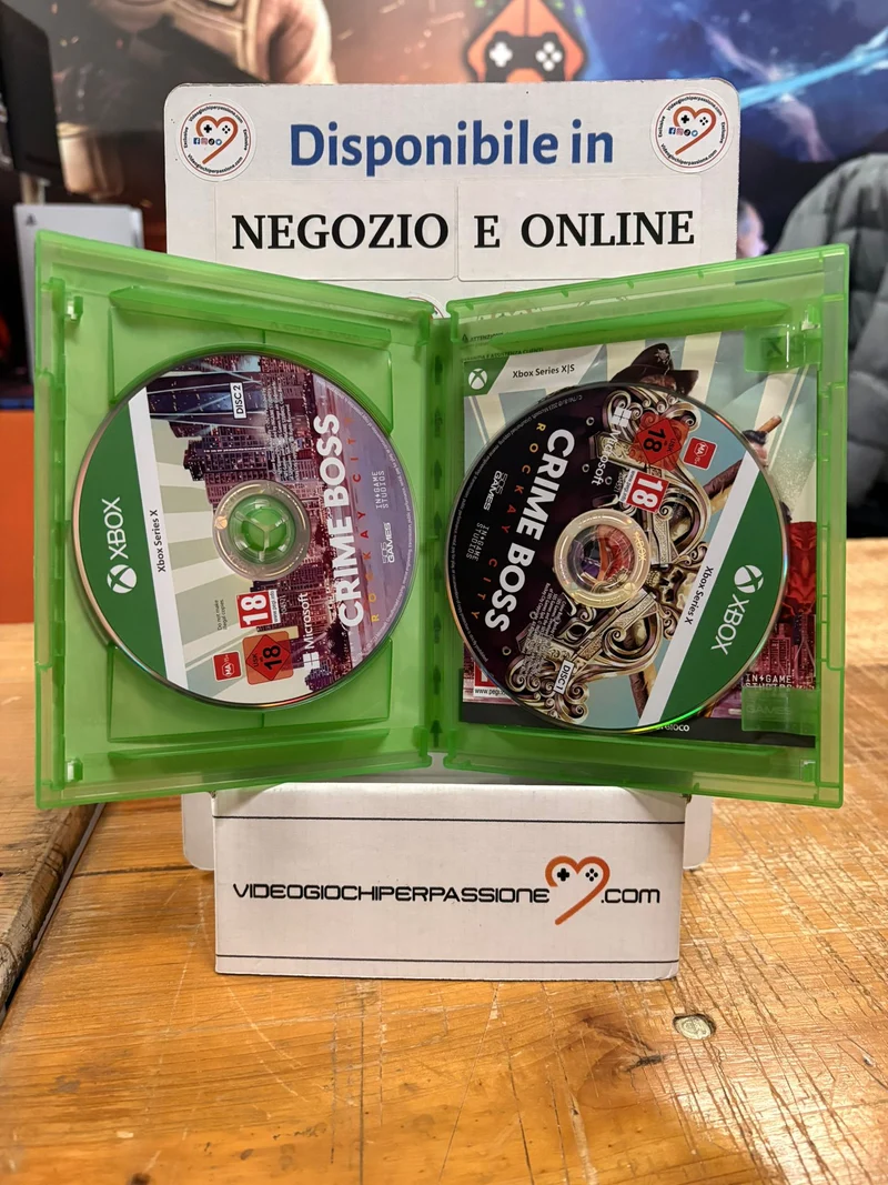 Crime Boss: Rockay City XBOX Series X (ver. italiana)(usato garantito)