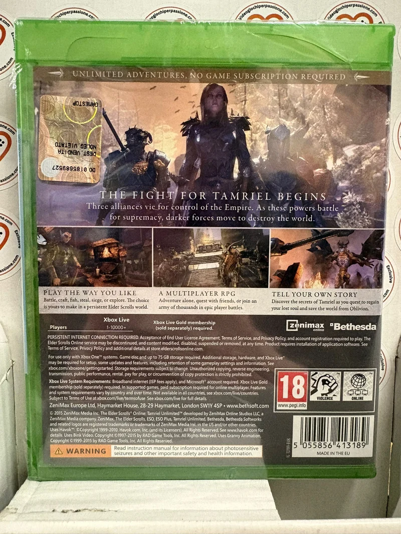 The Elder Scrolls Online: Tamriel Unlimited XBOX 0NE