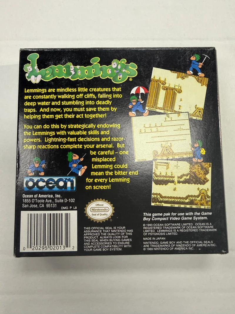 Lemmings: Complete - Nintendo Game Boy