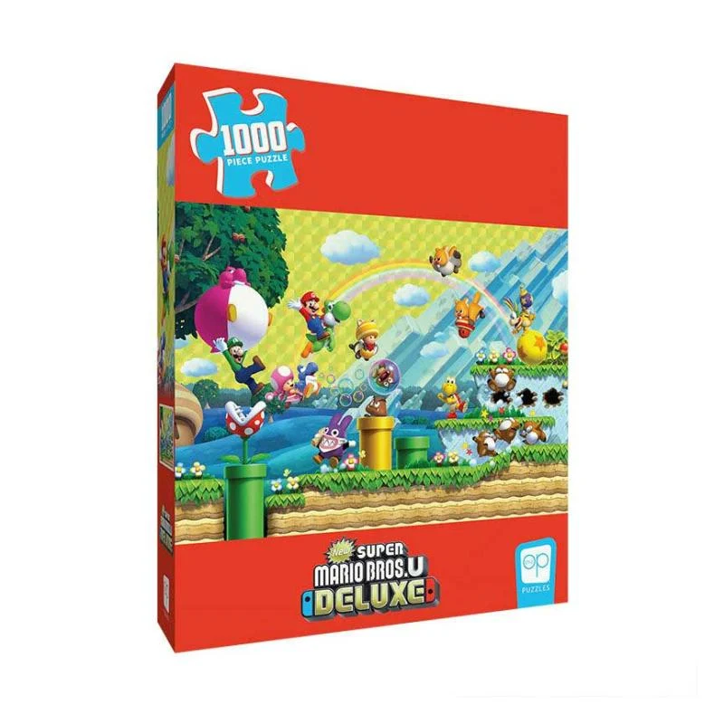 New Super Mario Bros U 1000pc Puzzle - USAopoly