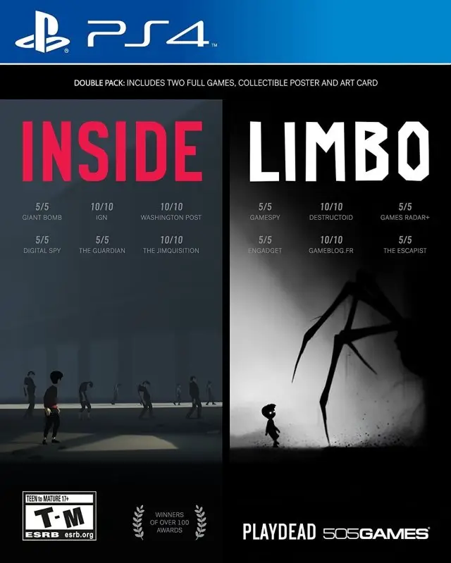 Inside Limbo Double Pack - Sony PlayStation 4 (PS4)
