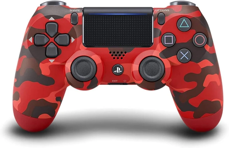 Sony PlayStation 4 PS4 Red Camo DualShock Wireless Controller