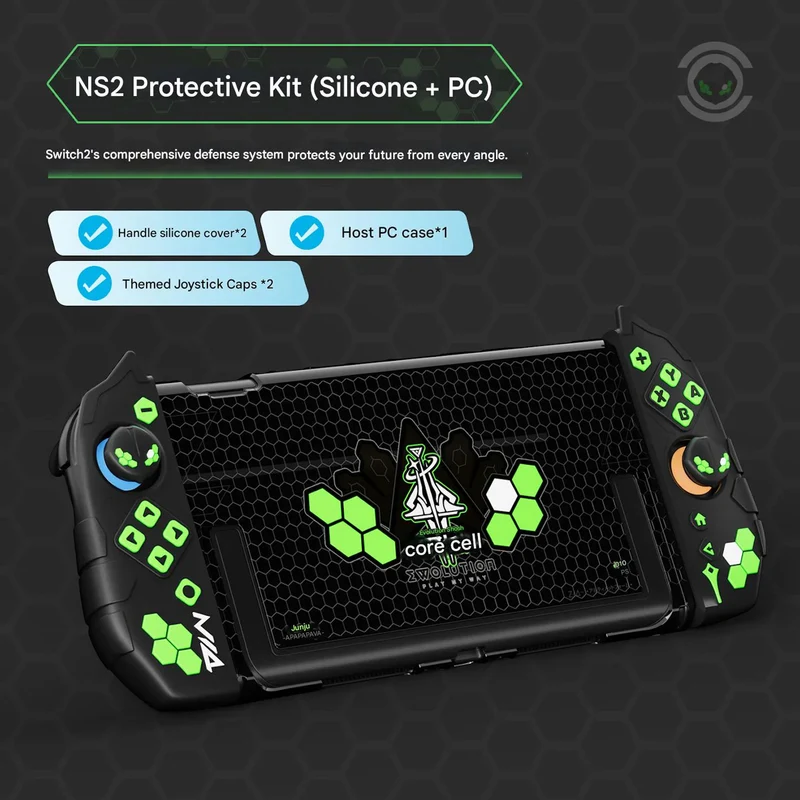 IINE Jormungandr Pokemon Z-A Protective Silicone Case for Nintendo Switch 2