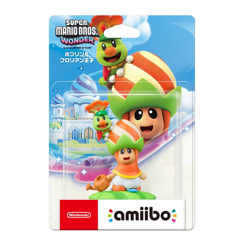 Amiibo Super Mario Bros. Wonder Series [Poplin & Prince Florian]