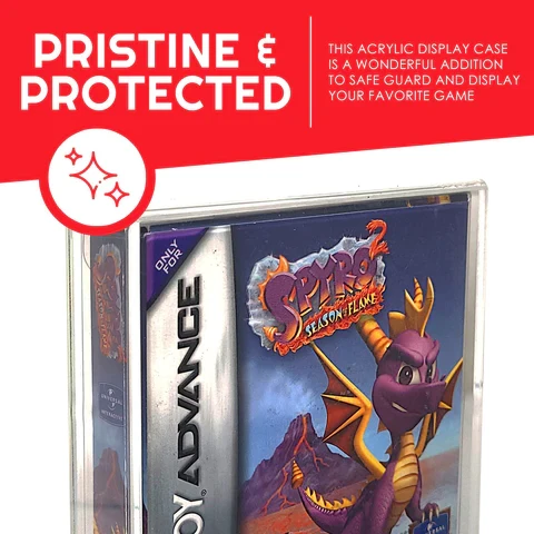 Acrylic Video Game Box Protector Nintendo Game Boy & GBA