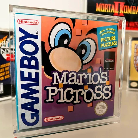 Acrylic Video Game Box Protector Nintendo Game Boy & GBA
