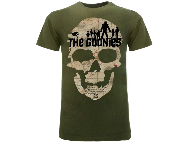 T-Shirt - The Goonies -Mappa Teschio